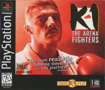 K-1 The Arena Fighters (US) box cover front